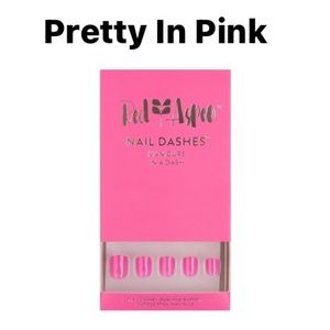 Red Aspen Dash Nails- Pretty In Pink